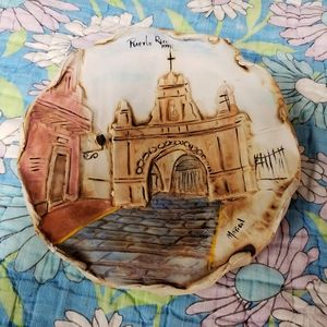 Puerto Rico Handpainted Wall Plate